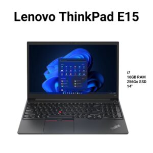 Lenovo Laptop ThinkPad E15 Intel i7 8GB RAM 512 GB SSD 15.6" Display