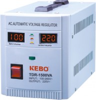 KEBO: TDR-1500VA, INPUT 140V-260V, 1 PHASE,TRANSFORMER,LED Display