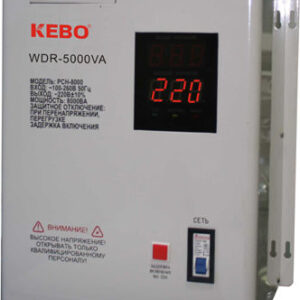 KEBO: WDR-5KVA, INPUT 100V-260V, 1 PHASE , RELAY, LED Display