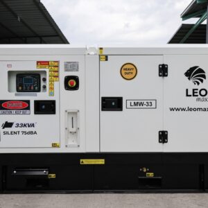 Leo max Generateur 33kva,75 DBA, Silencieux