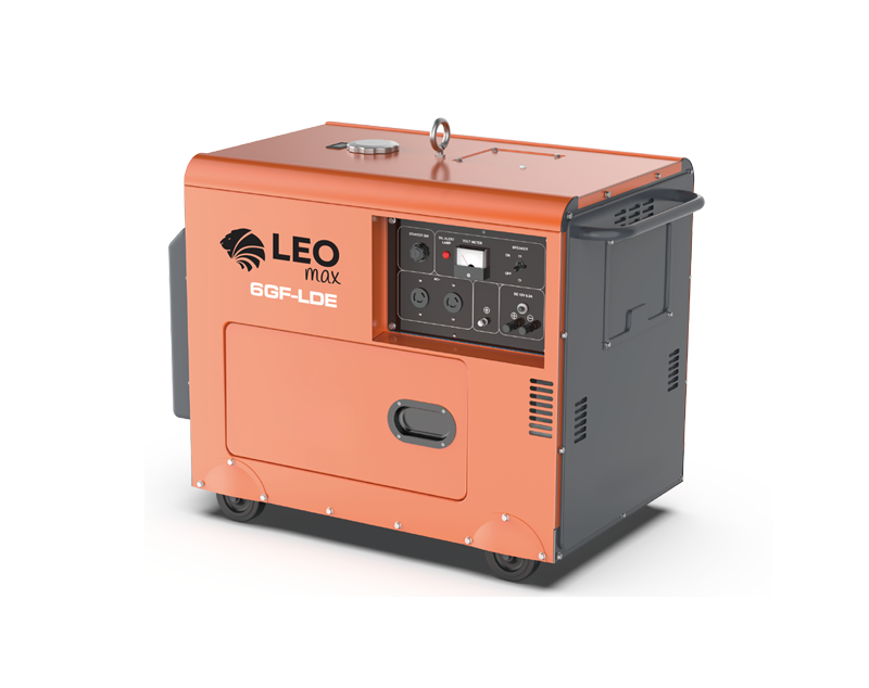 LEOMAX 6GF-LDE Petit groupe electrogene diesel 6.5kW