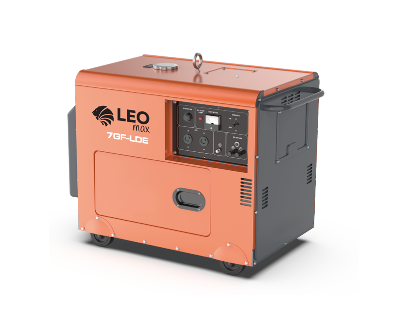 LEOMAX 7GF-LDE Petit groupe electrogene diesel 7.5kW